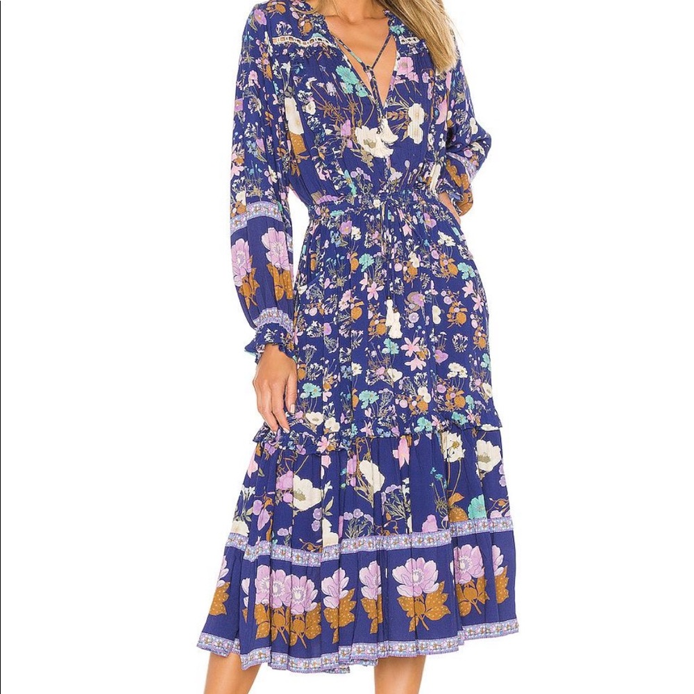 Spell Wild Bloom Midi Gown